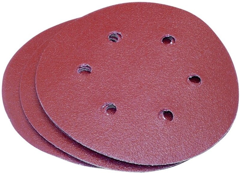 Schleifpads (Ersatz) ∙ Körnung 80 ∙ ⌀ 150 mm 9033-180/10