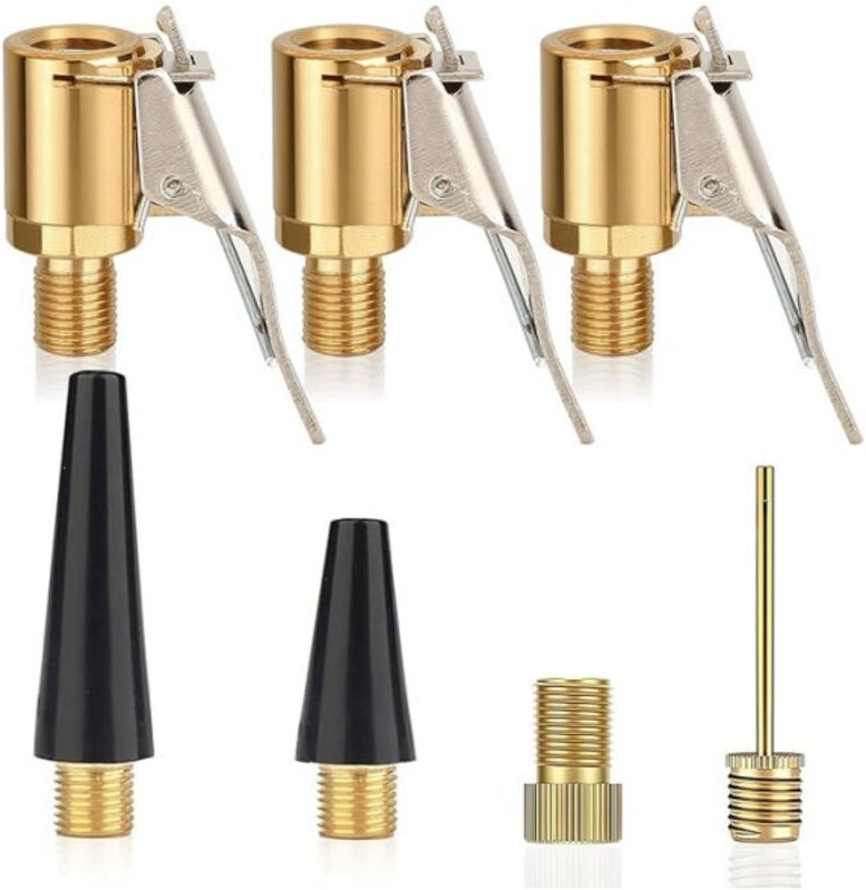 Multifunktionales Ventiladapter-Set, französischer Ventiladapter, Kugelnadel und Luftpumpe