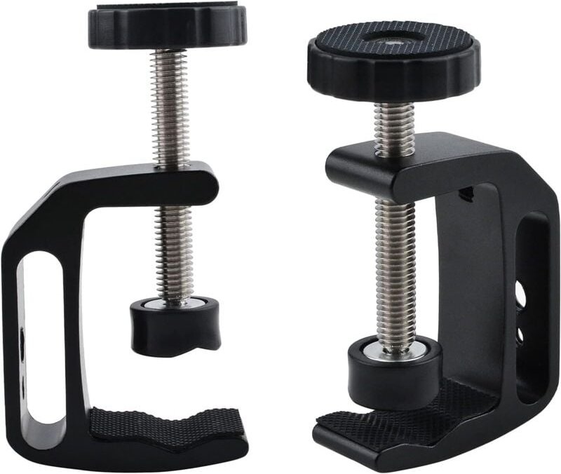 Stücke Universal Aluminium Legierung Klemme mit 1/4 Gewinde Loch Desktop Kamera - Lntyq