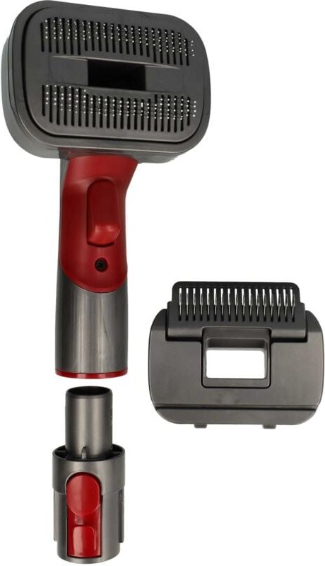 2-in-1 Tierhaar-Bürste kompatibel mit Dyson V8 Fluffy +, V8 Carbon fibre, V8 Motorhead Staubsauger - Selbstreinigend, In...