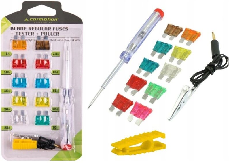 58388 Uni-Flachsicherungen 10 Stk. + Zubehör