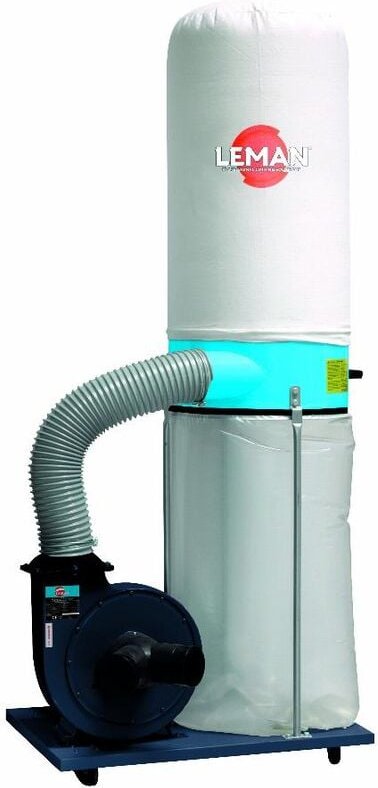 Thumbnail - Spänesauger - Dreiphasig - 1500W 150L - ASP152T - Leman