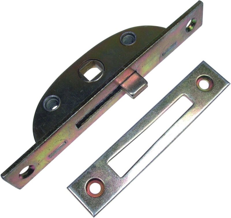 Gsg Baubeschlage - gsg Einreibeschloss mit Haken 717/3 käntig, 17 mm Dorn galvanisch verzinkt