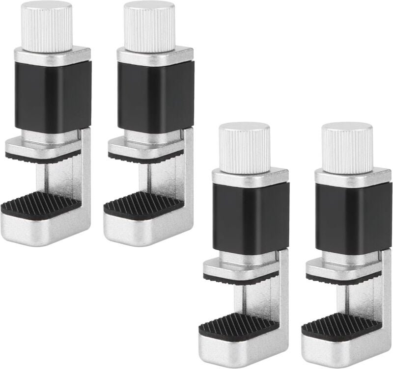 4 Stück Smartphone-Bildschirmklemme, verstellbare Metall-Clip-Klemme für Samsung, Huawei, Tablets, LCD-Bildschirm - Lnty...