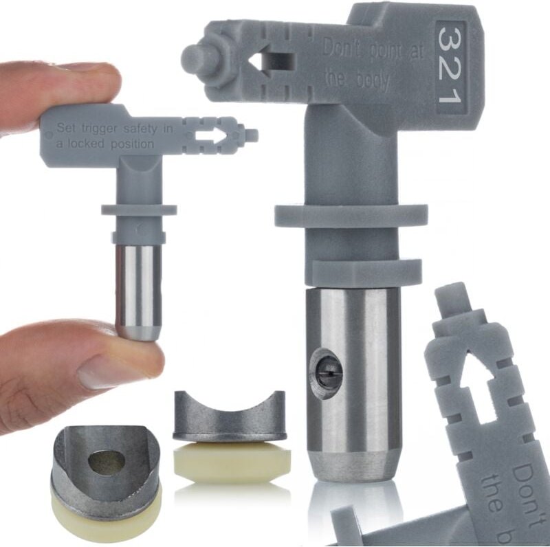 Thumbnail - Rosfix Hi-Flow 321 Lackierdüse (grau) für das Lackiergerät