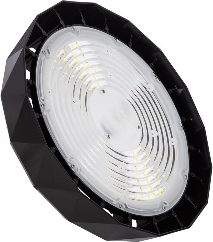 LED-Hallenstrahler High Bay Industrial UFO 100W 200lm/W MOSO Dimmbar DALI LEDNIX HBM 6000K Kaltweiß