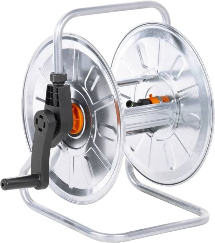 Schlauchtrommel Wandmontage für 50 m 1/2' Schlauch Stahl Vidaxl