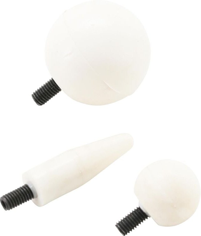 BGS Kunststoff-Ersatzköpfe für Ausbeuleisen M5 x 0,8 mm für Art. 1659 3tlg. - 1659-KÖPFE