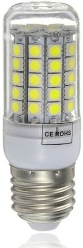 Trade Shop Traesio - Trade Shop - 33 led 5050SMD mit 8W attacco E27 faretto luce bianco fred -