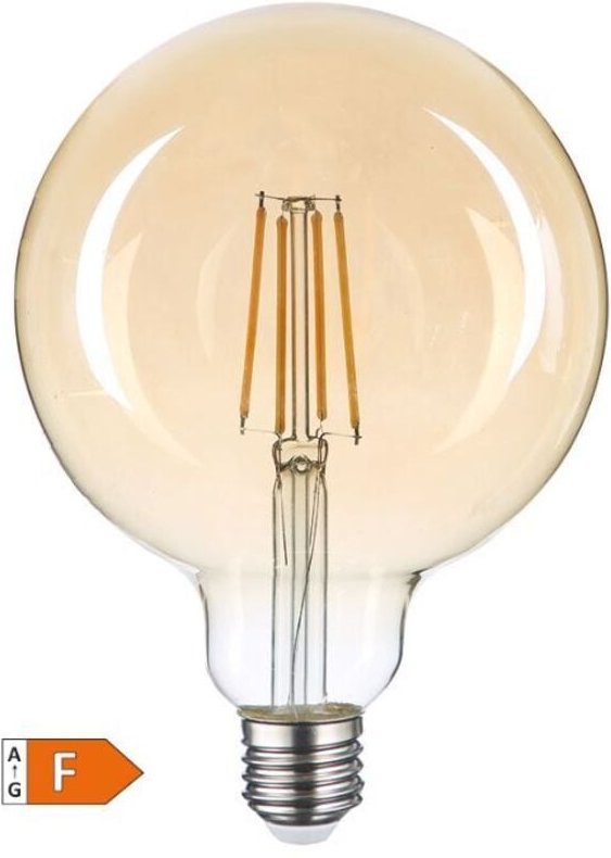 GSC - Vintage LED-Lampe G125 7W 2500K