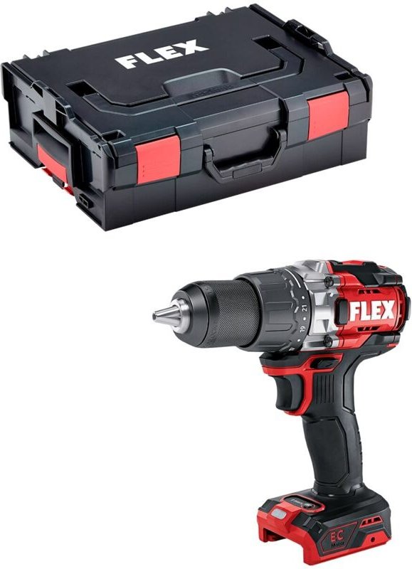Thumbnail - Flex - Akku-Bohrschrauber - 18V 2 Geschwindigkeiten + Turbomodus + L-Boxx - 531273
