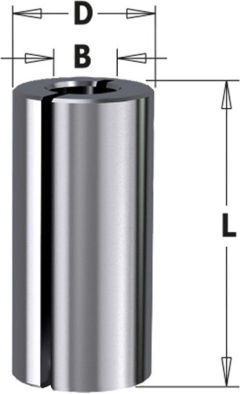 799.164.00 Muffe Für Übergrösse Anschlüsse L=25 B=6.35 D=9.5