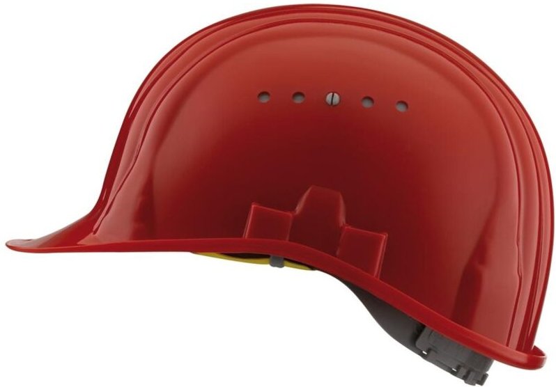 Schutzhelm Baumeister 80/4, en 397, rot - Schuberth
