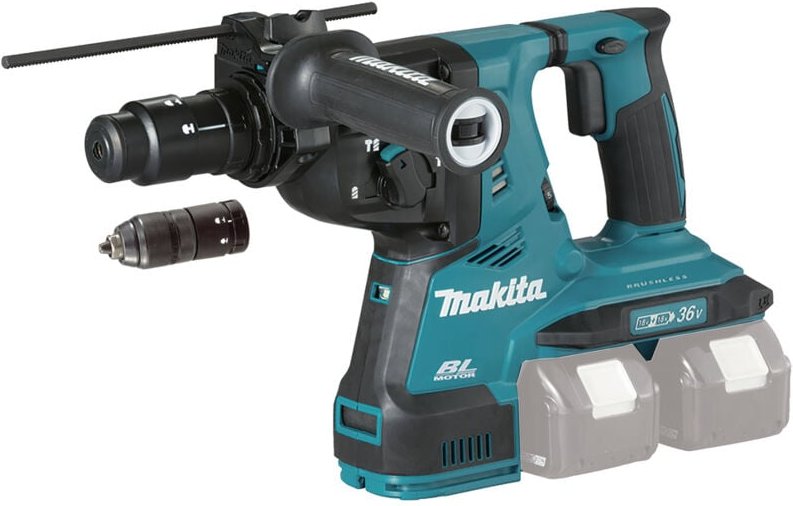 Makita - Akku-Kombihammer DHR283ZJU sds-plus 2x18V ohne Akku ohne Lader im Makpac
