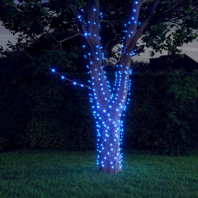 Vidaxl - Solar-Lichterketten 5 Stk. 5x200 led Blau Innen Außen