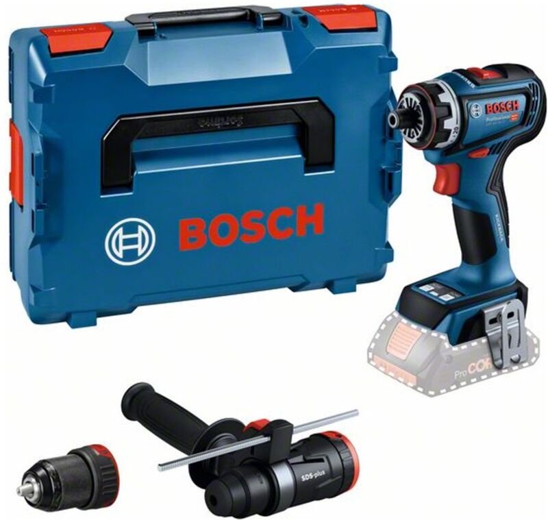 Bosch Akku-Bohrschrauber gsr 18V-90 fc, gfa 18-M/H ohne Akku ohne Lader + l-boxx