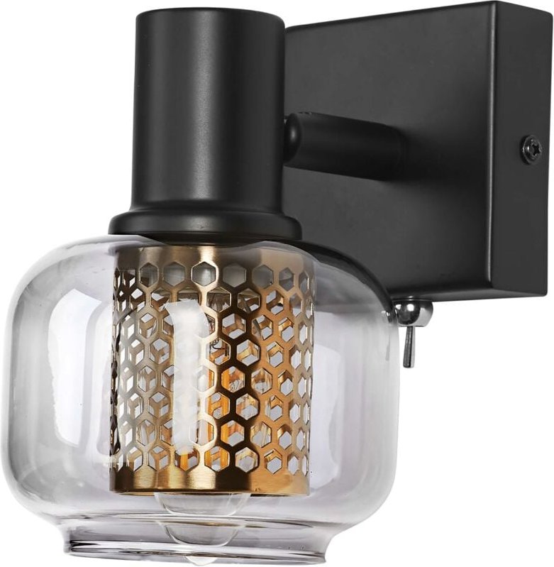 Ledvance - Decor Spot Firefly Leuchte schwarz im Industrial Style, 1 x 2.8 w, 250 lm, 2700 k, Gehäuse aus Metall und Gla...