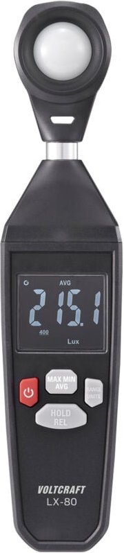 VC-13101385 LX-80 Luxmeter 0.0 - 200000 lx - Voltcraft
