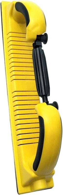 Lntyq Manuelles Schleifwerkzeug, leichter Handschleifer aus Polyurethanschaum mit Griff