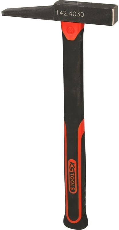 Elektrikerhammer, französische Form, Fiberglasstiel, 200g