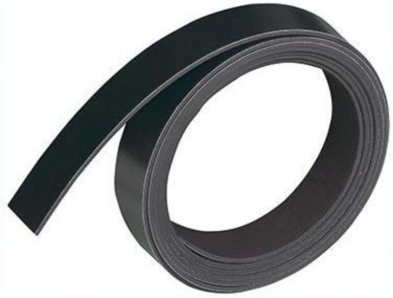 Franken - Magnetband 10 mm x 1 m (b x l) schwarz 10 mm x 1 m (b x l) schwarz