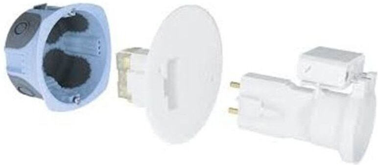 Eur'ohm 53277 Wandleuchtengehäuse DCL Air'métic Mit E27-Fassung – Durchmesser 67/68 mm