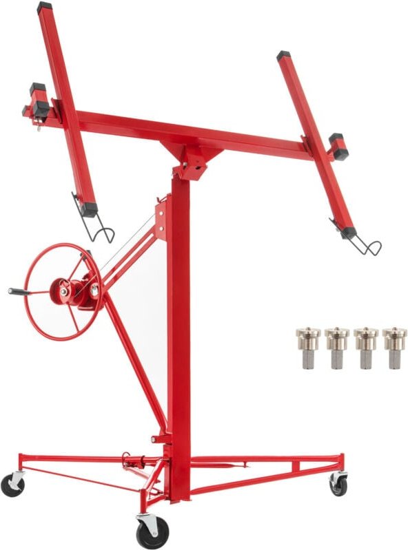 Mophorn - vevor Trockenbau Rollheber Plattenheber Paneelheber Montagehilfe für Rigipsplatten Gipskartonplatten Brettern ...