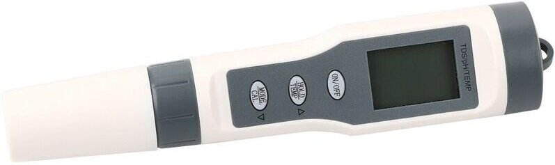 Wasserqualitätstester – pH-Meter – pH-Messgerät – Für Whirlpools – 3-in-1 – Tragbar – Digital – TDS/pH – Aquarientempera...