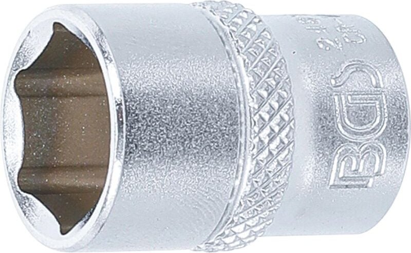 Bgs Technic - Steckschlüssel-Einsatz Sechskant Antrieb Innenvierkant 6,3 mm (1/4') sw 13 mm