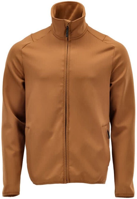 MASCOT Customized Arbeits-Fleecepullover mit Reißverschluss - 22585-608-Braun-S