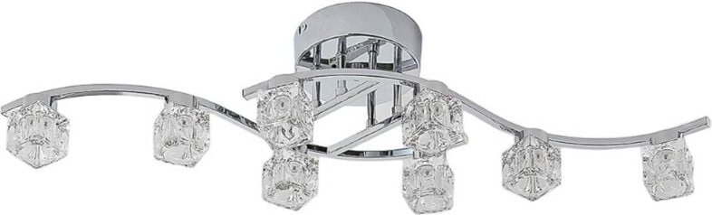 Led Deckenleuchte 'Yaro' aus Metall dimmbar für Wohnzimmer & Esszimmer von Lindby