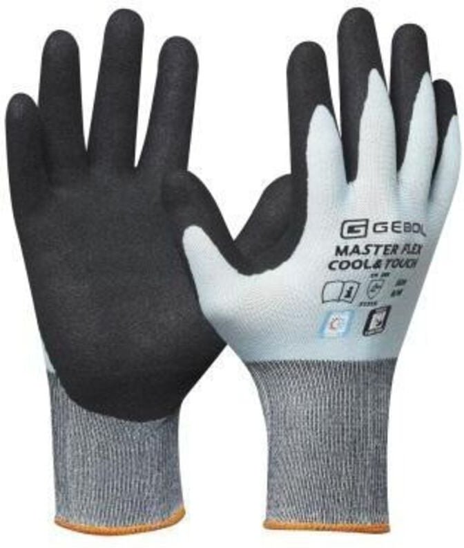 Arbeitshandschuh master flex cool&touch 7 ii Nylon/Elasthan blau
