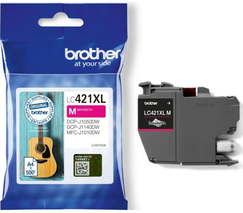 Tintenpatrone Originalzubehör LC-421XLM ca. 500 Seiten magenta