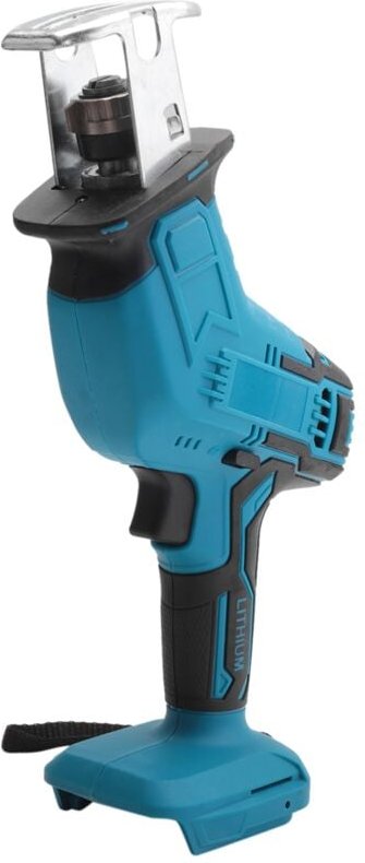 Säbelsäge für 18-V-20-V-Akku, 0–3000 U/min, variable Geschwindigkeit, für Holz, Metall und Kunststoff