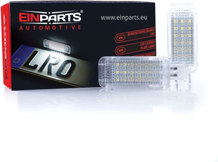 LED Innenraumleuchte, Kofferraumtür Fußraumbeleuchtung 6000K Kaltweiß für Audi, Seat, Skoda, VW