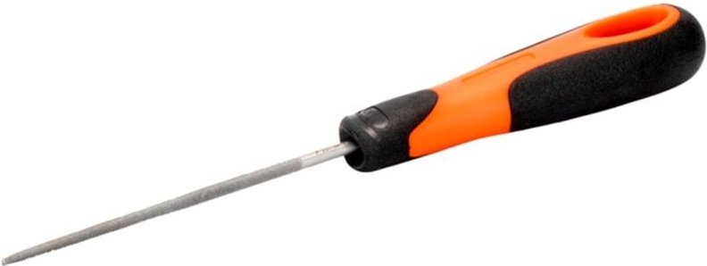 Bahco - 1-230-06-2-2 Rundfeile mit Heft, 150x6,0 mm, Hieb 2 Länge 150 mm 1 St.