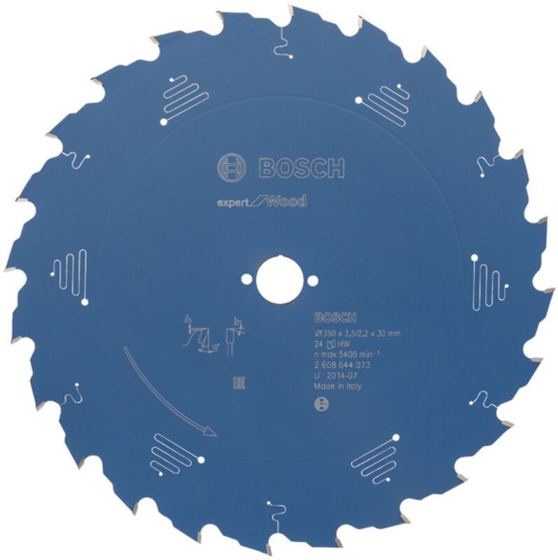 Kreissägeblatt Expert for Wood, 350 x 30 x 3,5 mm, 24 - Bosch