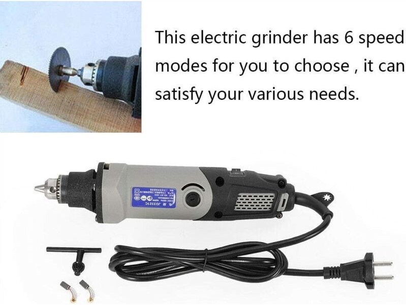 400W Elektrisch Schleifer Bohrmaschine Stabschleifer 28000r/min 6 Variable Speed Grinder Mini Elektrowerkzeugschleifer E...