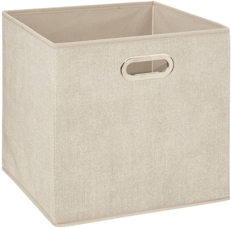 Stoffkorb 31x31cm mix n modul beige meliert - 5five