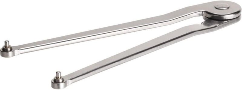 Amf Stirnlochschl. Edelstahl 11-60mm/ 3mm Zapfen