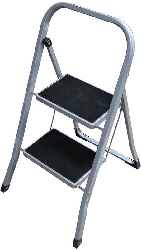 Stahltreppe 2 Stufen EDM