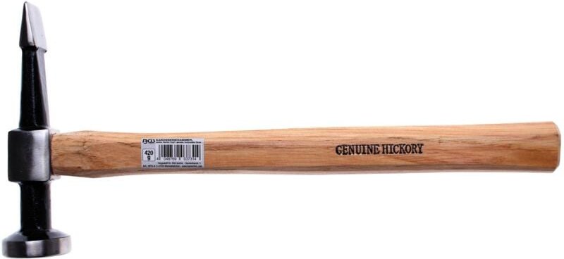 Bgs Technic - Karosseriehammer runder, flacher Kopf / gerade, horizontale Finne