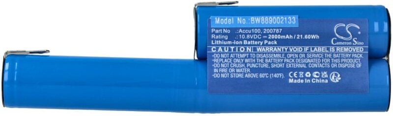 Vhbw - Akku kompatibel mit Wolf ags Grasschere, Strauchschere (2000mAh, 11,1V, Li-Ion)