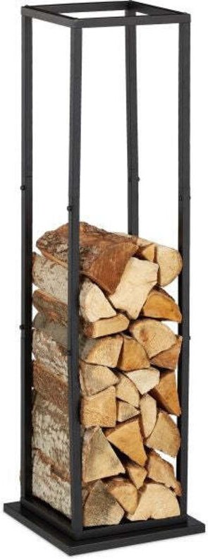 Holzstander aus hohem metall