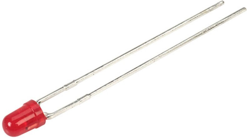 Kingbright LED bedrahtet Rot Rund 3 mm 20 mcd 40 ° 11.5 mA 14 V