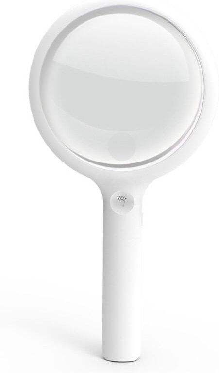Leselupe, Lupe mit Licht für Senioren und Kinder, 3 Beleuchtungsmodi, per usb wiederaufladbare Beleuchtungslupe, elektro...