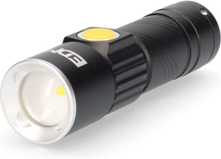 Mini-Zoom-Taschenlampe, 1 led, 3 Modi, über usb wiederaufladbar EDM 36388