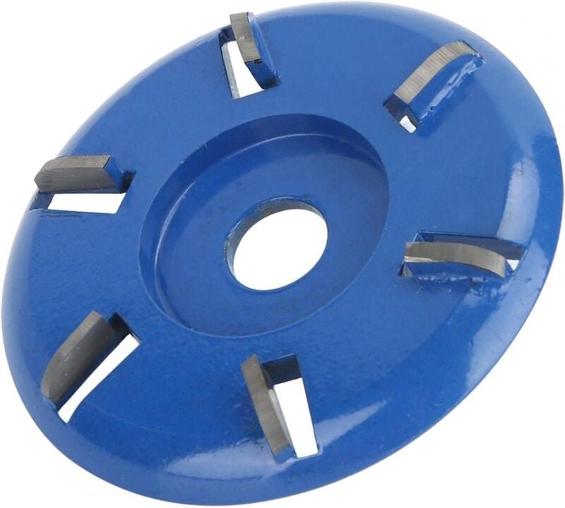 Holzschnitzscheibe, 6 Zähne, Stahl-Schleifscheibe, Fräser, Holzbearbeitungswerkzeug, Winkelschleifer-Zubehör, Holztrenns...