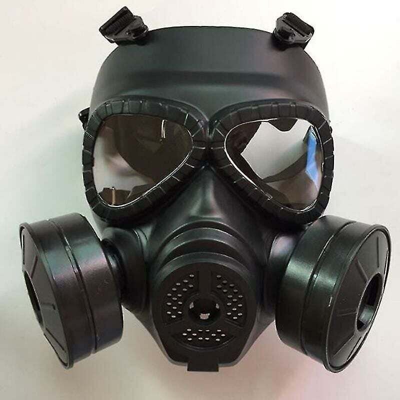Atemschutzmaske Taktische Schwarze Gasmaske Outdoor Militärstil Schutzmaske - Aiperq