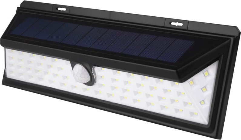 Alfa Dyser - Korpass LED-Solarwandleuchte mit kaltem 10-W-800-lm-Sensor
